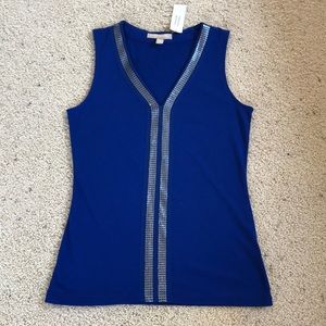 NWT, Banana Republic, Stunning Sequin Trim Top!